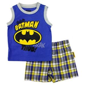 2-pc. Batman Short Set Baby Boys 0-3 months